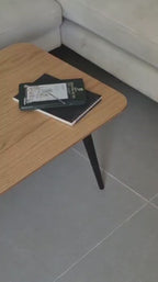 שולחן קפה מלבן סקנדינבי