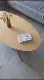 שולחן סולם אובלי