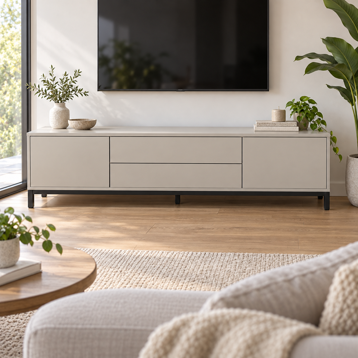 מזנון טלוויזיה שלייף טאופ 180 ס״מ – הדמיה home