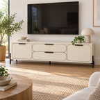 מזנון טלוויזיה אבן 180 ס״מ – הדמיה home