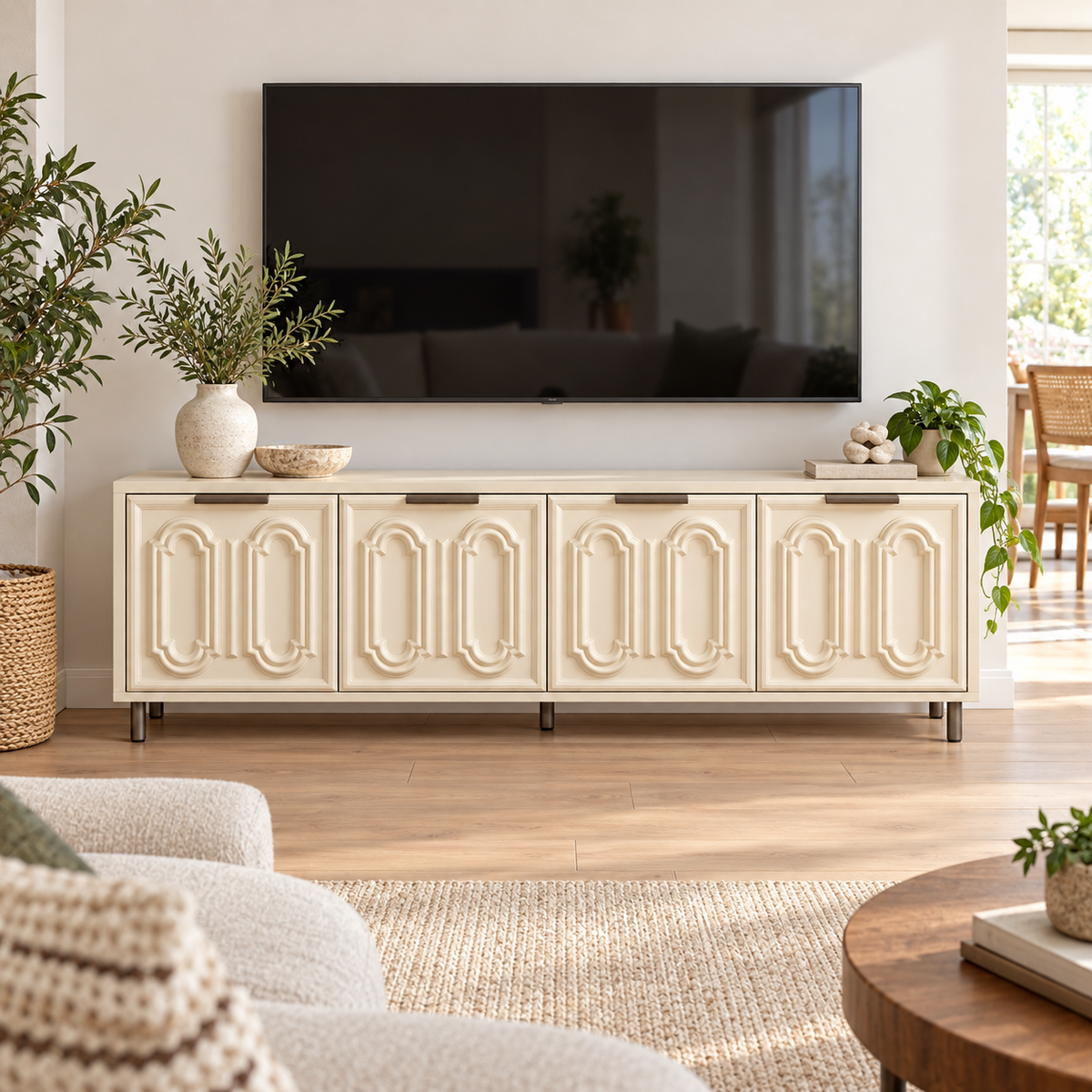 מזנון טלוויזיה גלים 180 ס״מ – הדמיה home